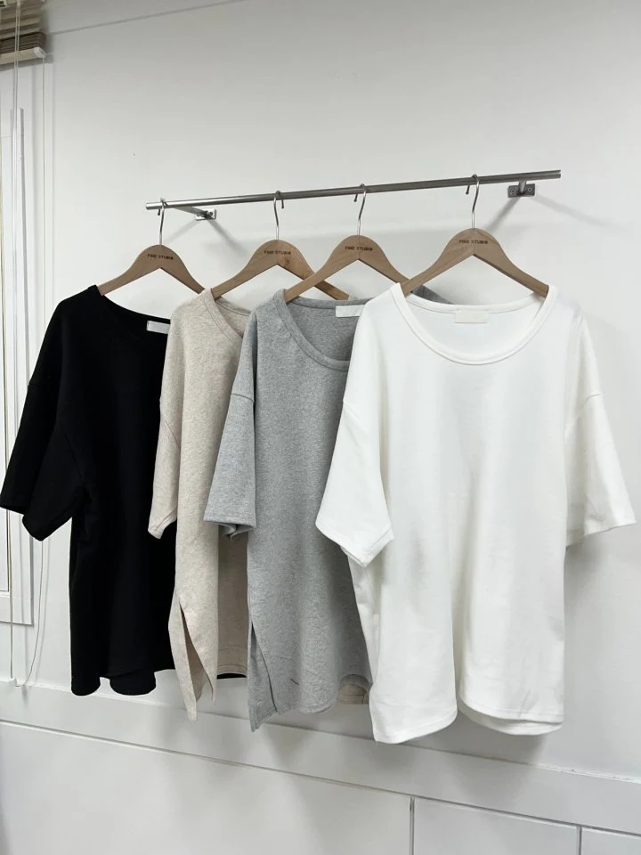 The Fine.b - Korean Women Fashion - #momslook - Peach Over Tee