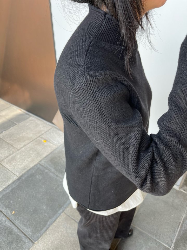 The Fine.b - Korean Women Fashion - #womensfashion - Firm Knit Turtleneck Tee - 5
