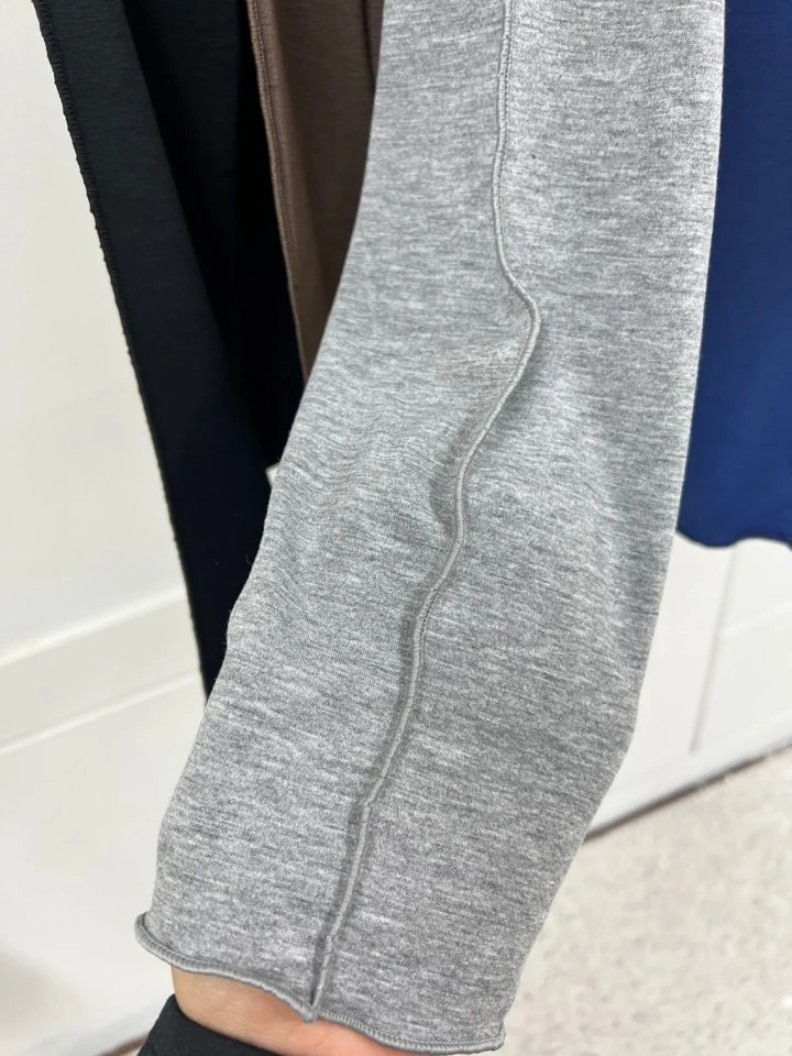 The Fine.b - Korean Women Fashion - #womensfashion - Fleece Wave Half Turtleneck Tee - 7