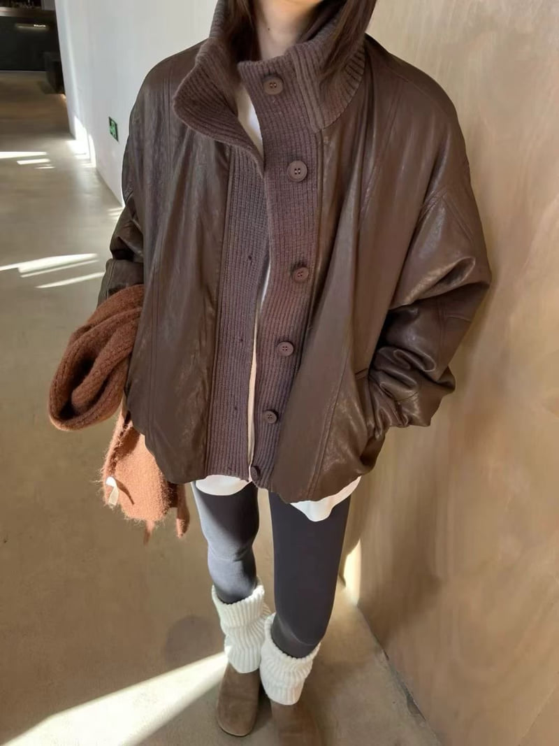 There By - Korean Women Fashion - #momslook - Roni Duck Down Padded Jumper - 7