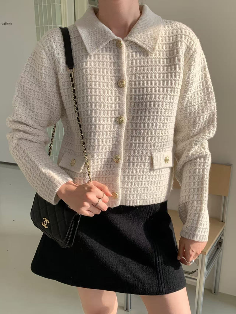 There By - Korean Women Fashion - #momslook - Better Knit Jacket - 10