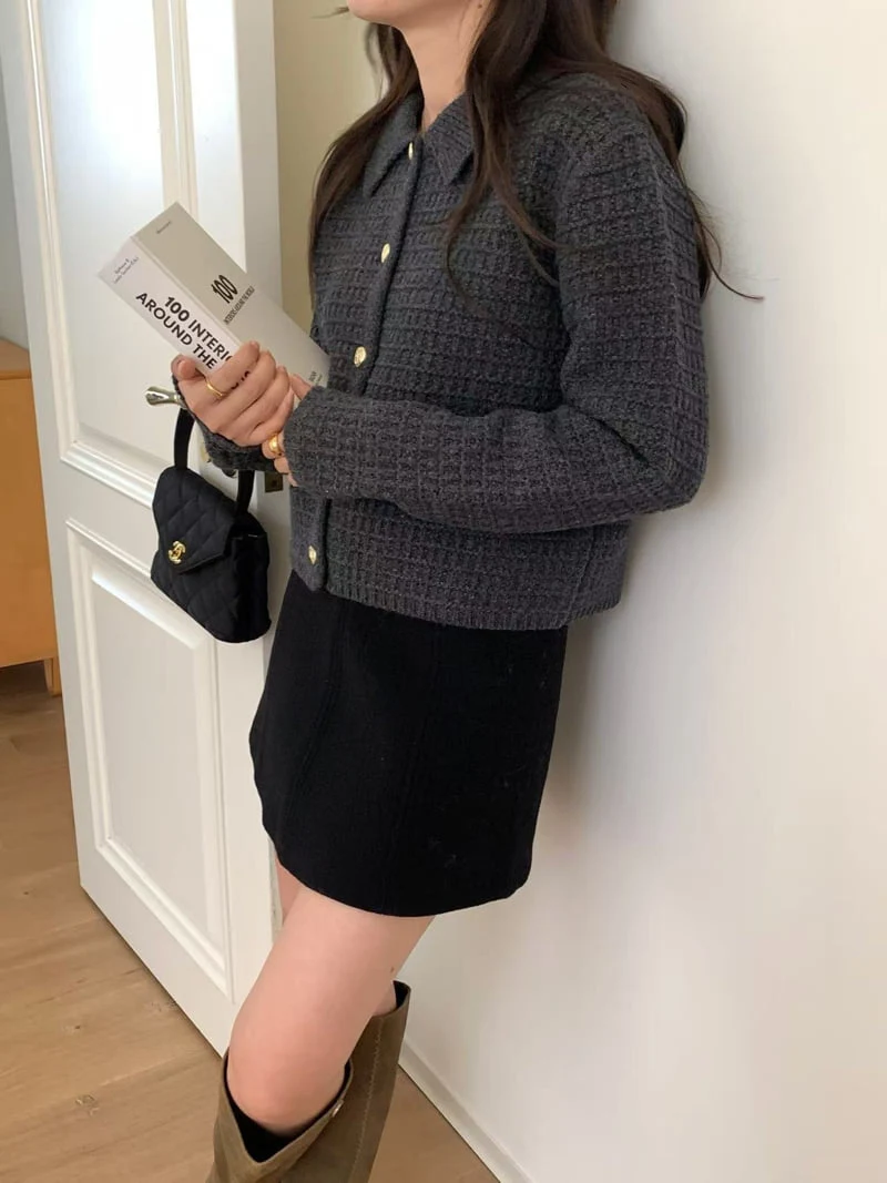 There By - Korean Women Fashion - #momslook - Better Knit Jacket - 2