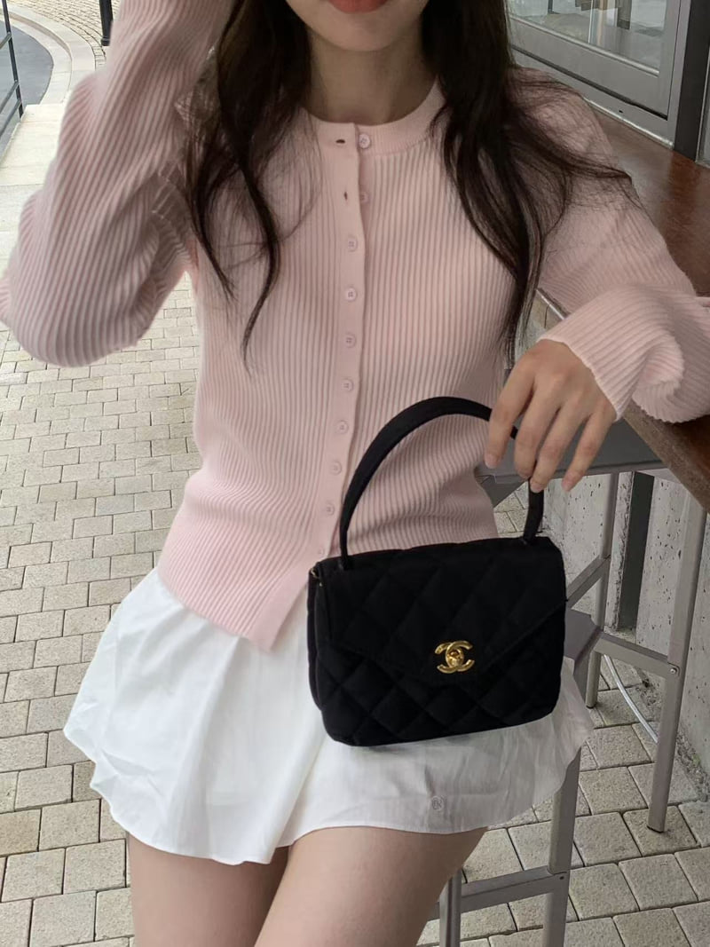 There By - Korean Women Fashion - #momslook - Slim Ribbed Knit - 6