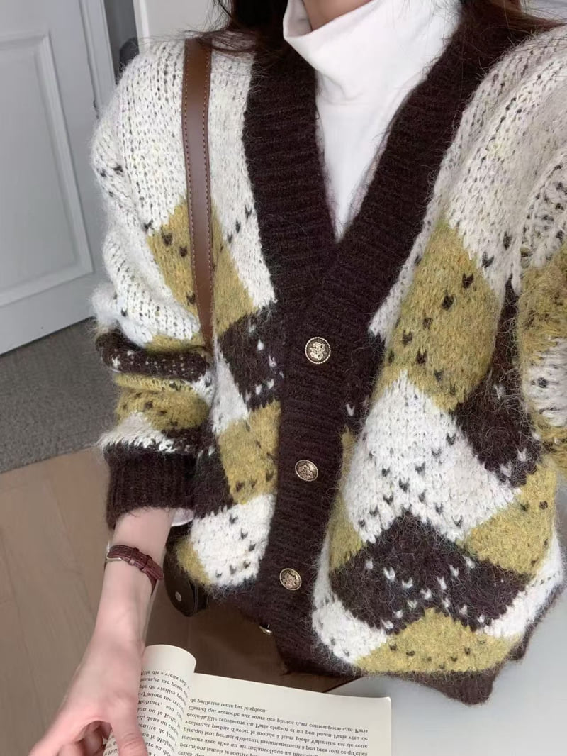 There By - Korean Women Fashion - #momslook - Jay Argyle Cardigan