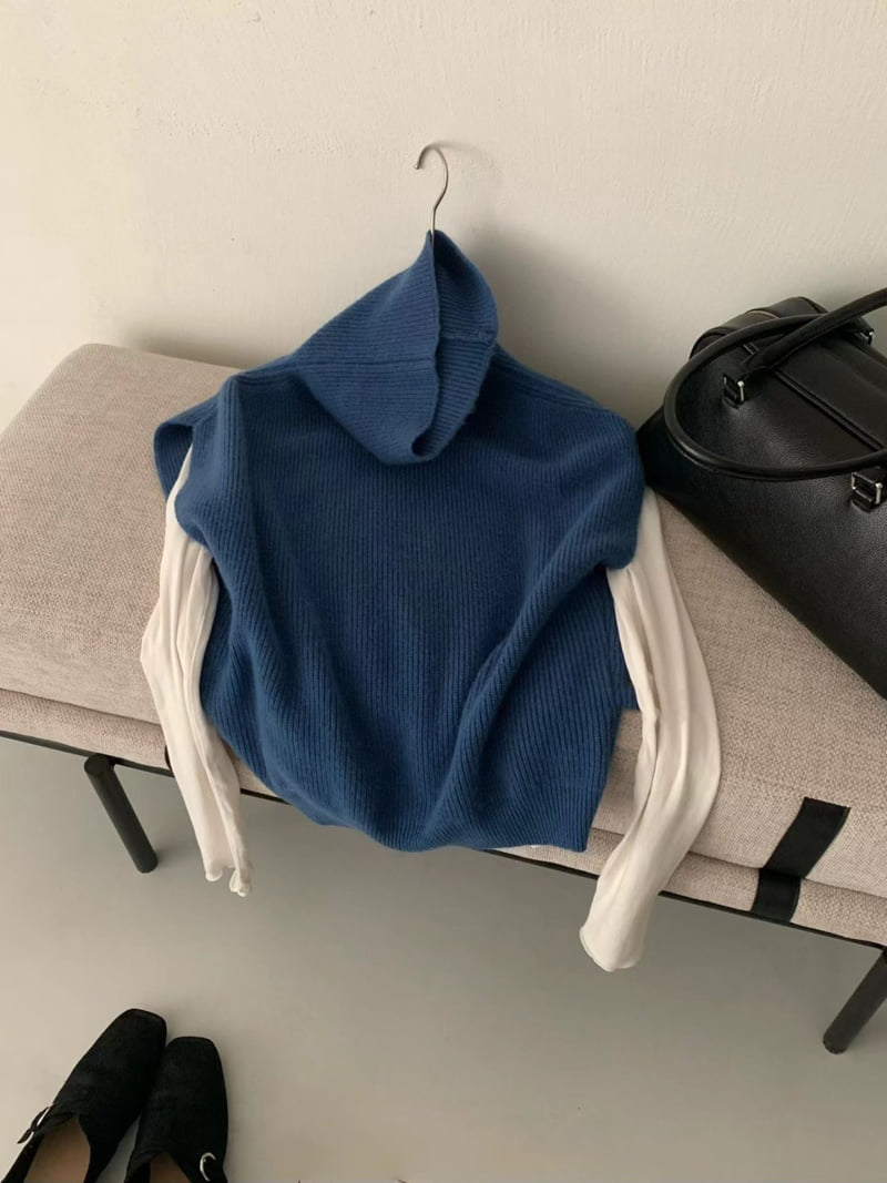 There By - Korean Women Fashion - #momslook - Bis Wool Turtleneck Knit - 8