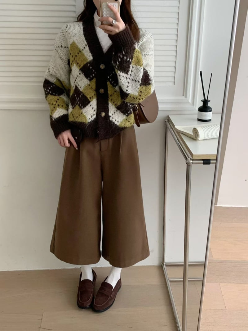 There By - Korean Women Fashion - #pursuepretty - Jay Argyle Cardigan - 5
