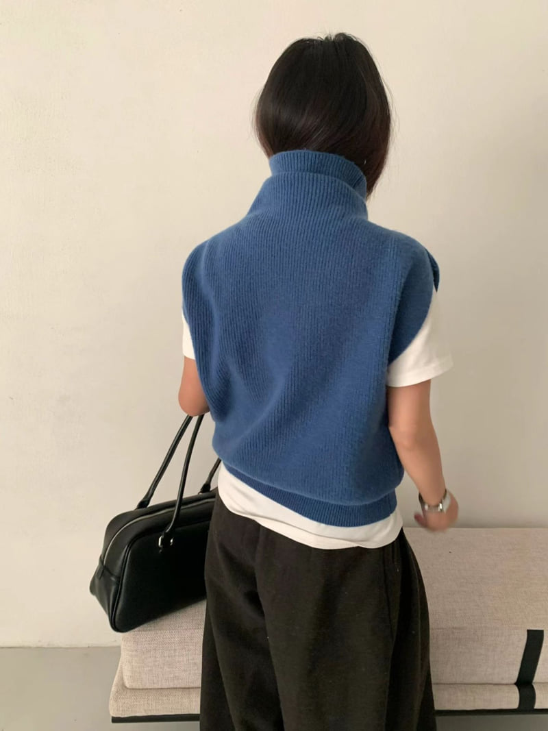 There By - Korean Women Fashion - #thatsdarling - Bis Wool Turtleneck Knit - 6