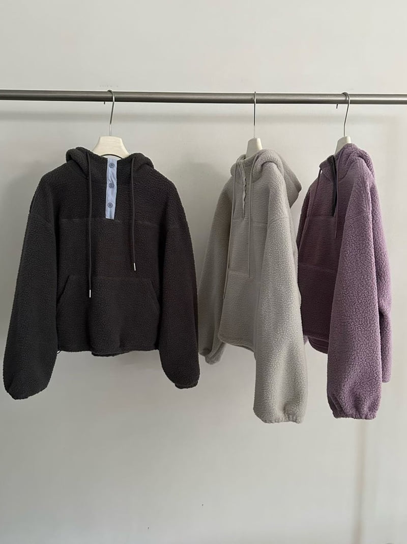 There By - Korean Women Fashion - #thelittlethings - Cornell Fleece Hood