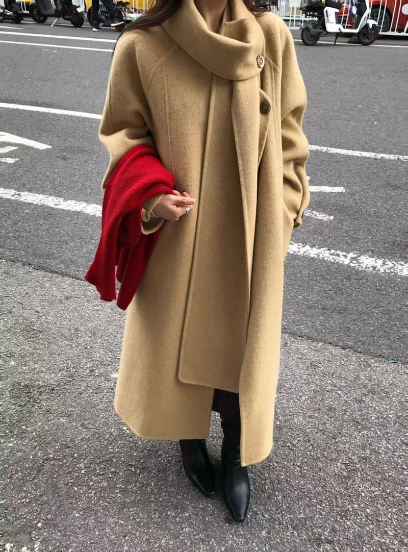 There By - Korean Women Fashion - #thelittlethings - Looming Handmade Coat - 3