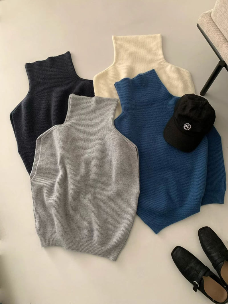 There By - Korean Women Fashion - #vintagekidsstyle - Bis Wool Turtleneck Knit
