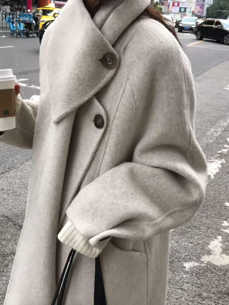 There By - Korean Women Fashion - #womensfashion - Looming Handmade Coat - 9
