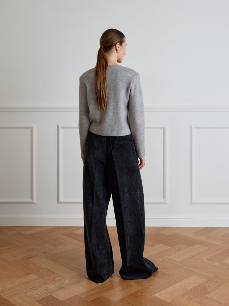 Understanding - Korean Women Fashion - #momslook - Wide Joseph Pants - 7