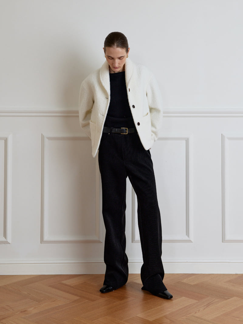 Understanding - Korean Women Fashion - #momslook - Shawl Collar Jacket - 11