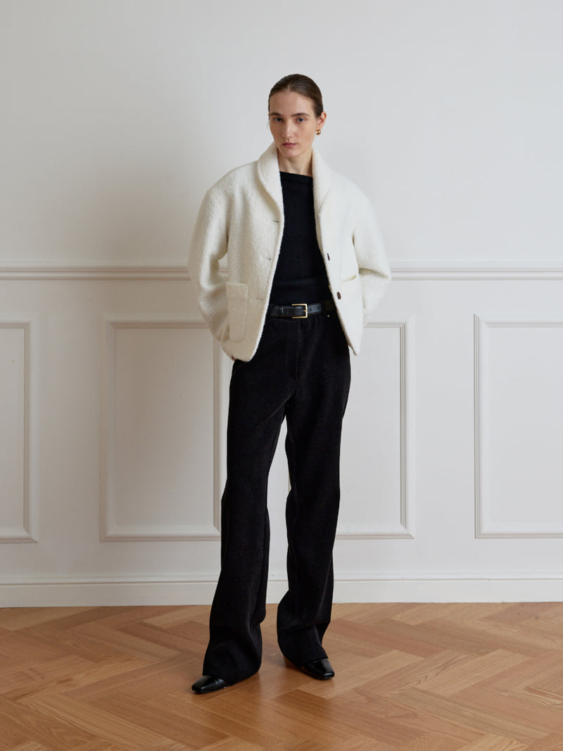 Understanding - Korean Women Fashion - #momslook - Shawl Collar Jacket - 5
