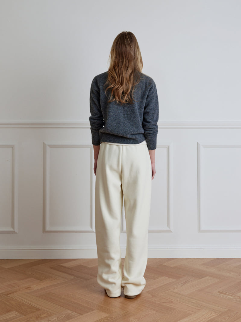 Understanding - Korean Women Fashion - #momslook - Double Fleece Banding Pants - 10