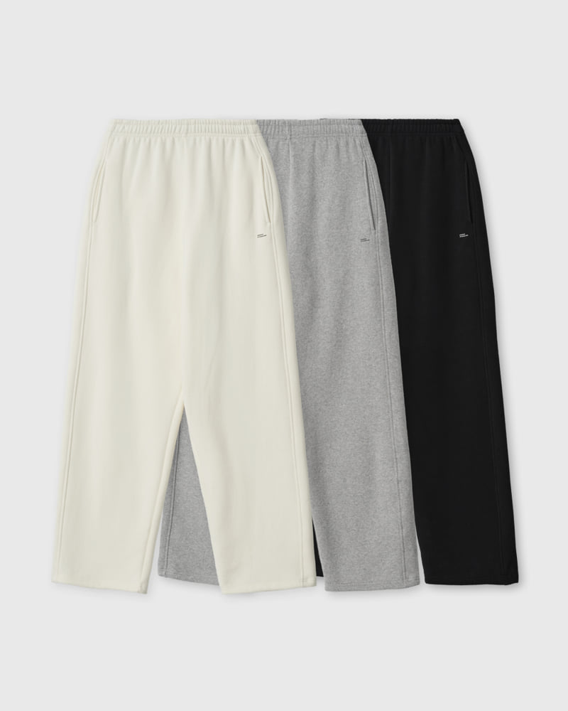 Understanding - Korean Women Fashion - #momslook - Double Fleece Banding Pants - 2