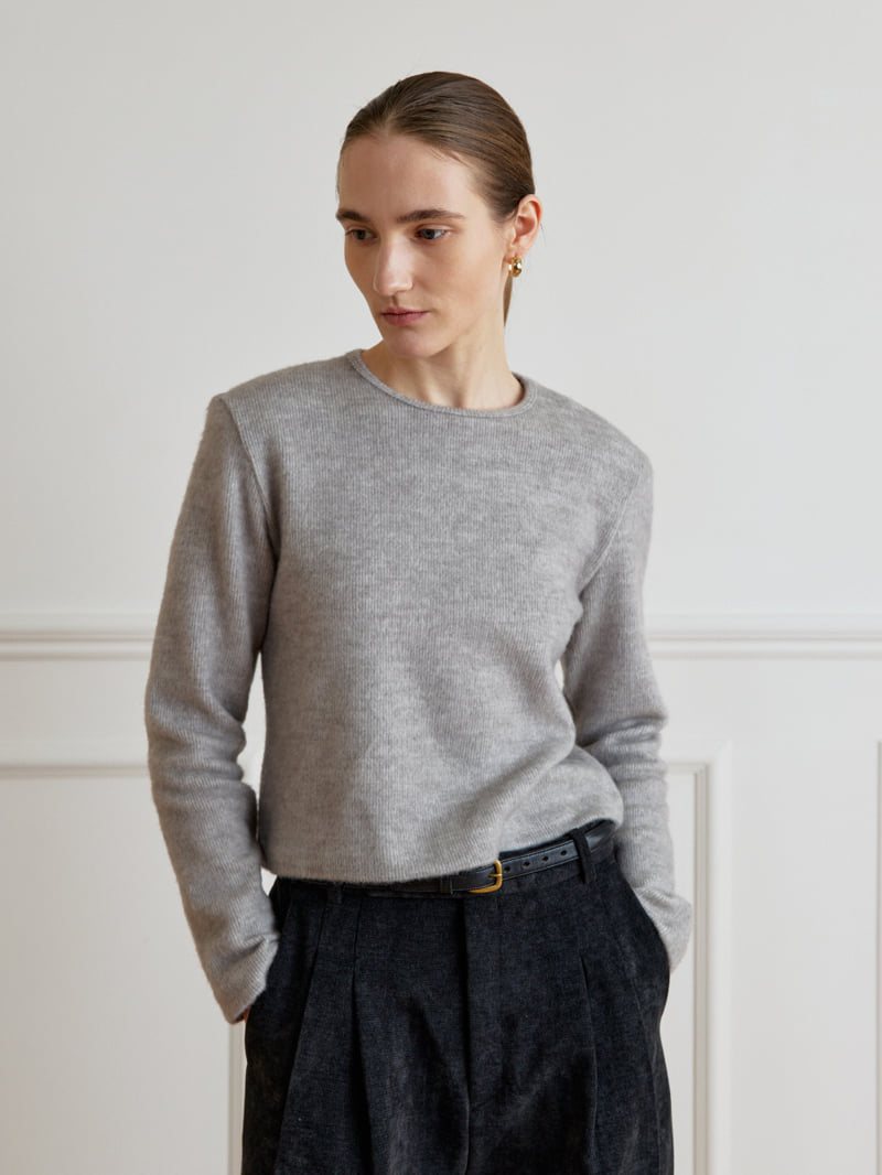 Understanding - Korean Women Fashion - #momslook - Padded Boucle Top - 8