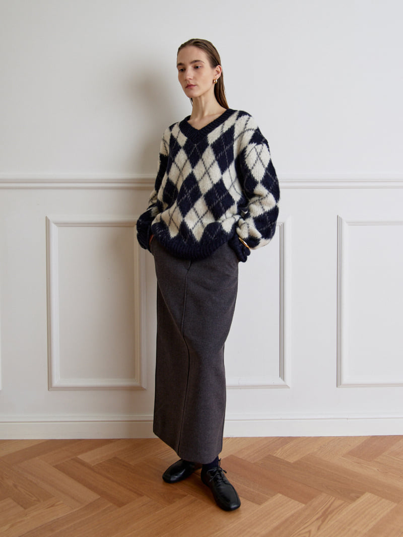Understanding - Korean Women Fashion - #momslook - Wool Pencil Skirt - 10
