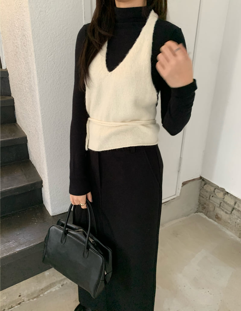 Understanding - Korean Women Fashion - #momslook - Wool Pencil Skirt - 8