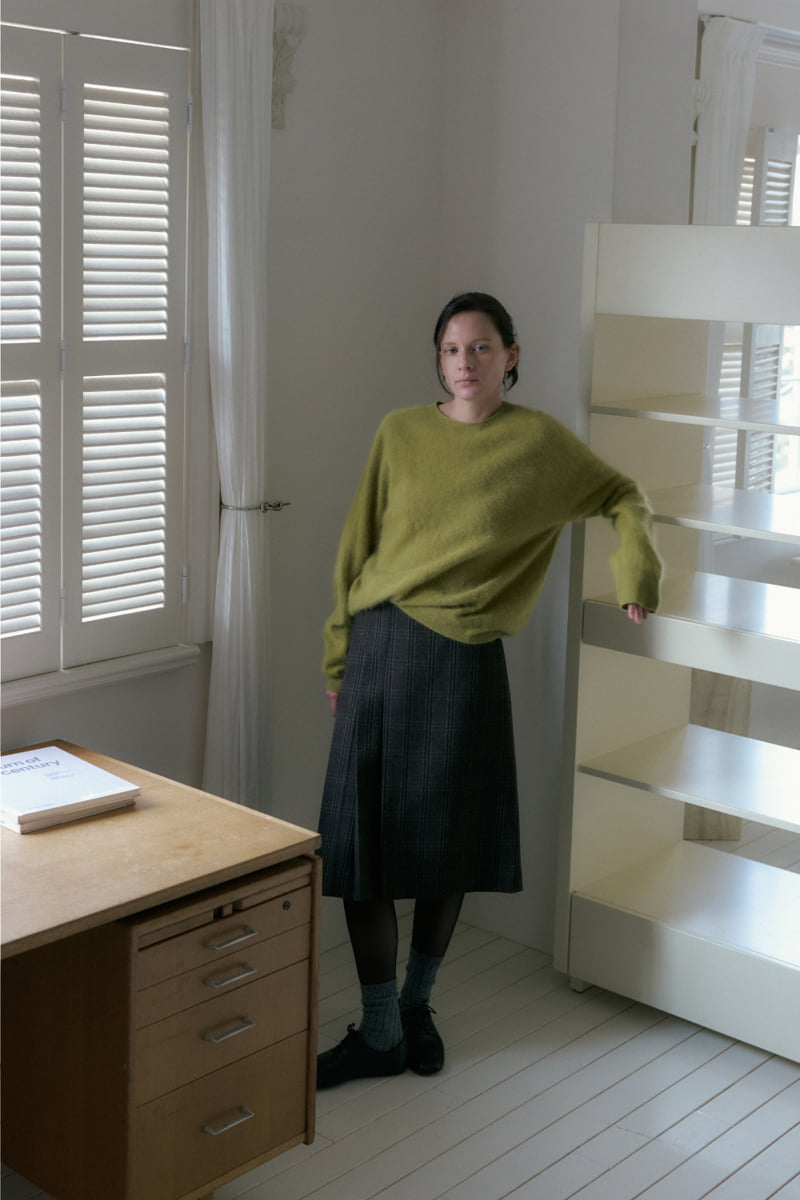 Understanding - Korean Women Fashion - #momslook - Wool Cashmere Holga Knit - 10