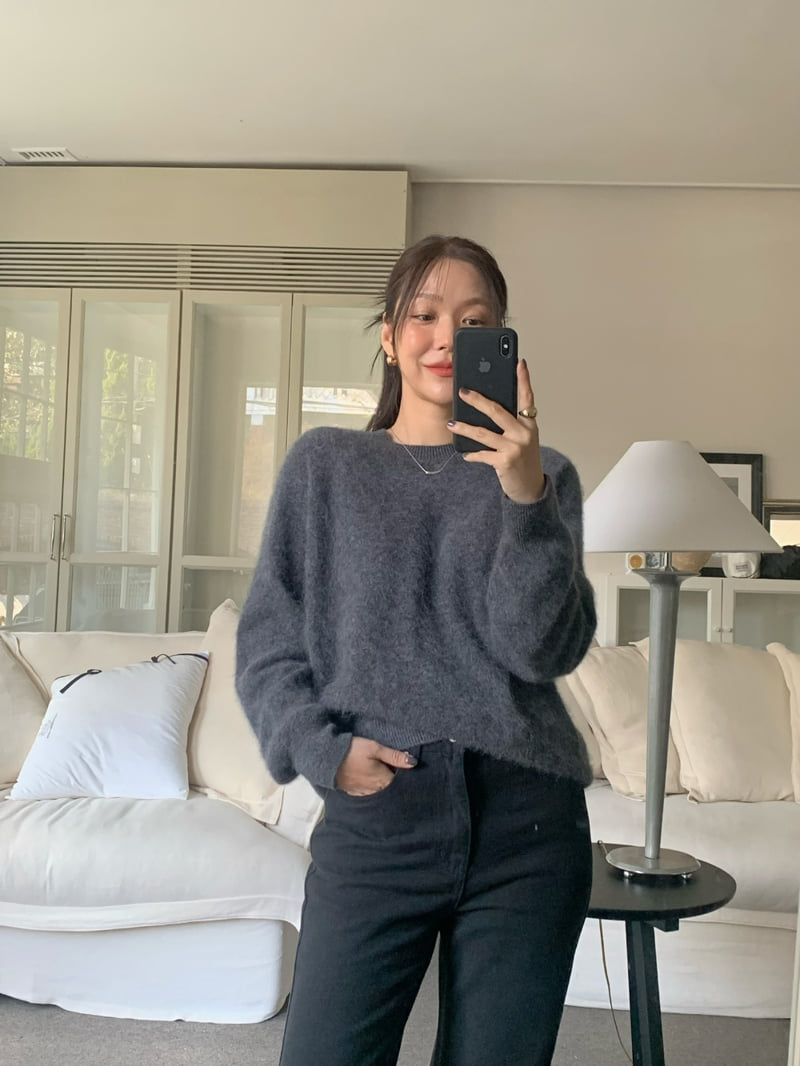 Understanding - Korean Women Fashion - #momslook - Wool Cashmere Holga Knit - 9