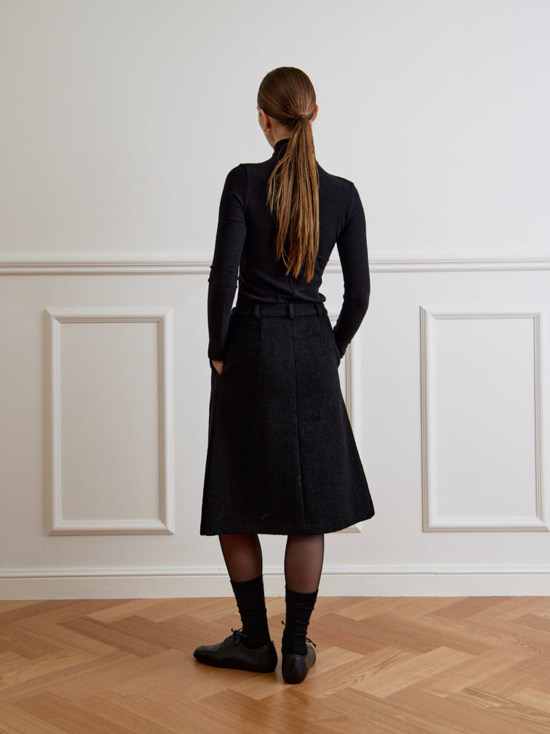 Understanding - Korean Women Fashion - #momslook - Bailey Midi Skirt - 5