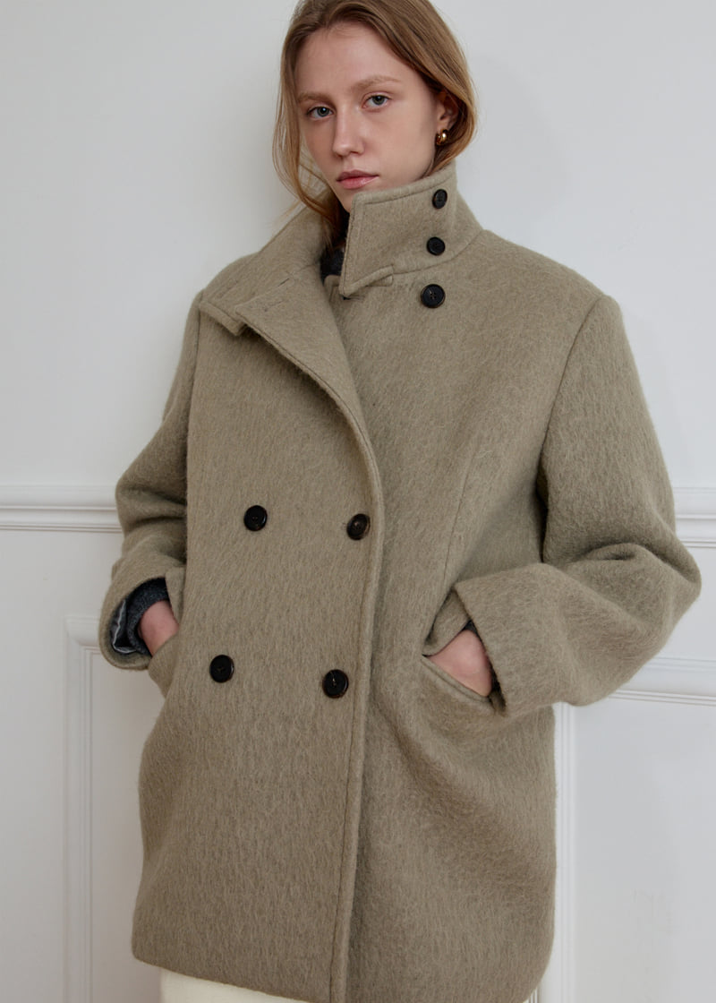 Understanding - Korean Women Fashion - #momslook - Alpaca Double Coat