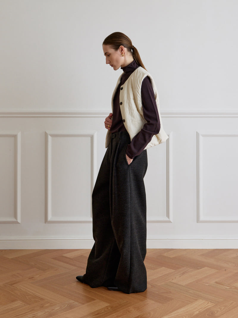 Understanding - Korean Women Fashion - #pursuepretty - Button Jimmy Pants - 6