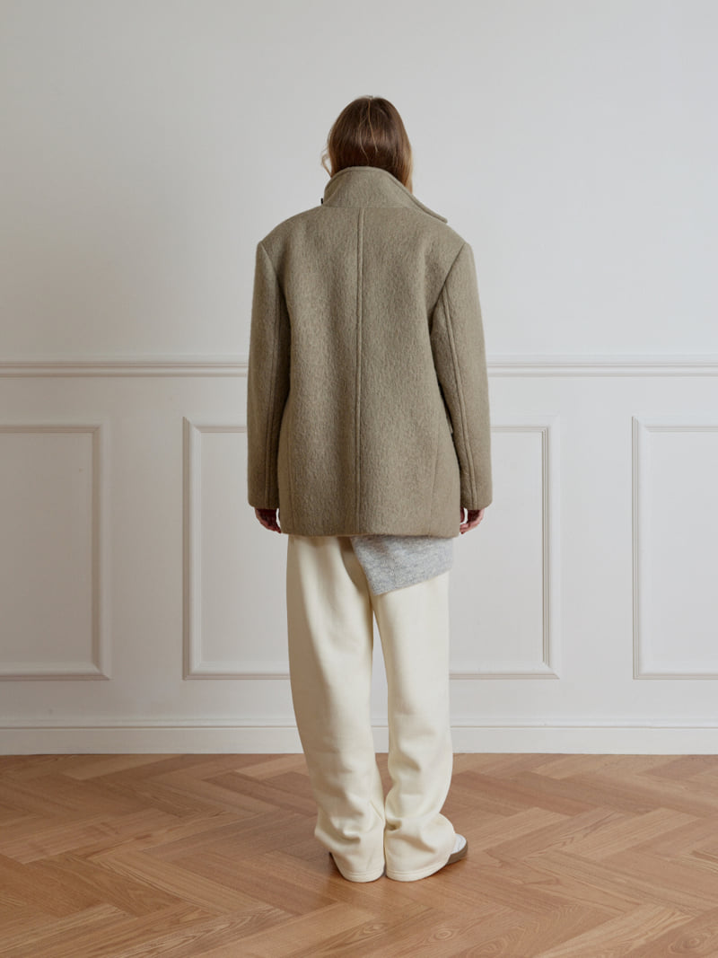 Understanding - Korean Women Fashion - #pursuepretty - Alpaca Double Coat - 5