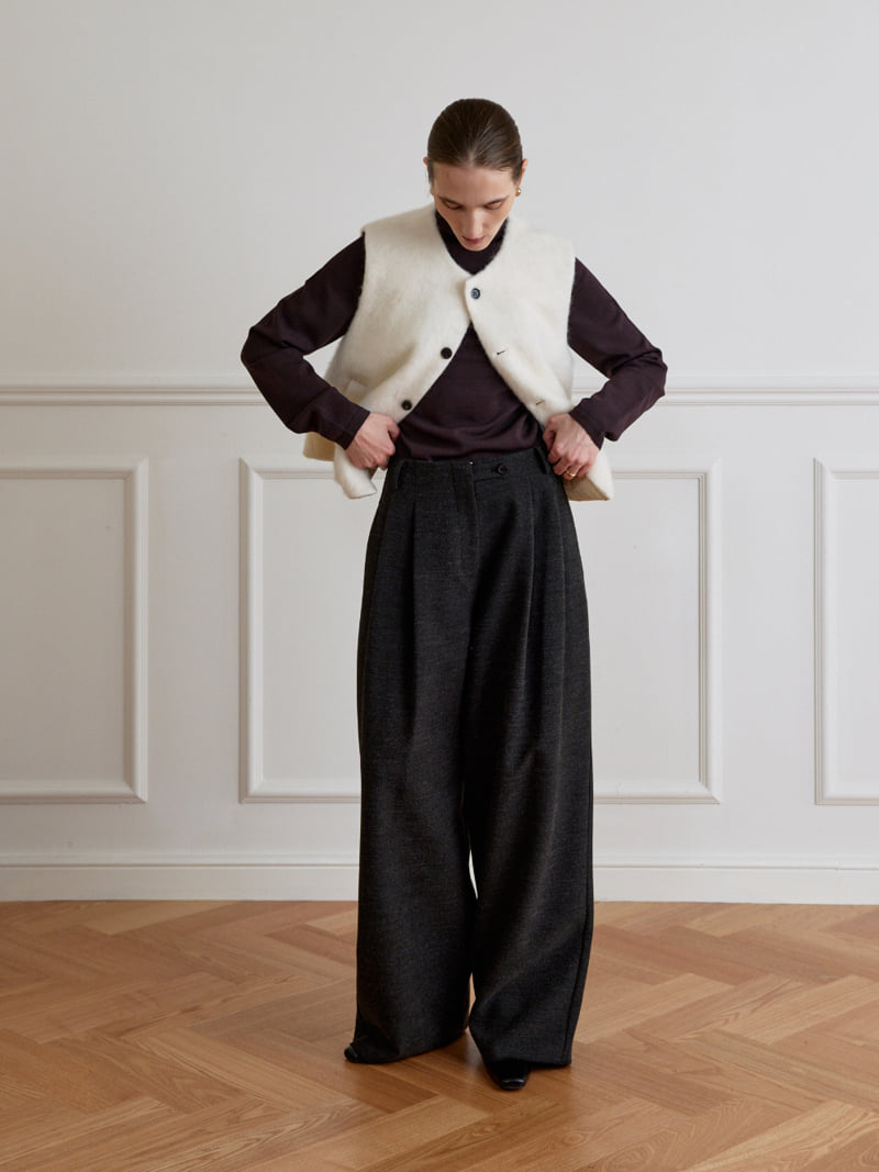 Understanding - Korean Women Fashion - #restrostyle - Button Jimmy Pants - 7