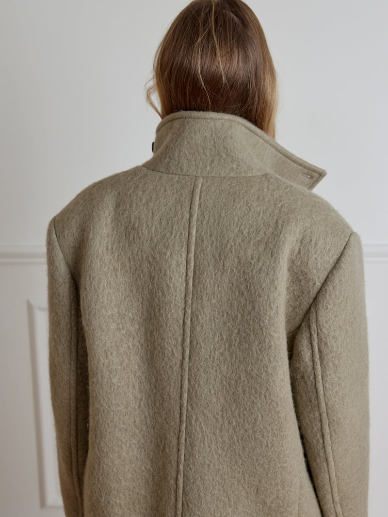 Understanding - Korean Women Fashion - #restrostyle - Alpaca Double Coat - 6