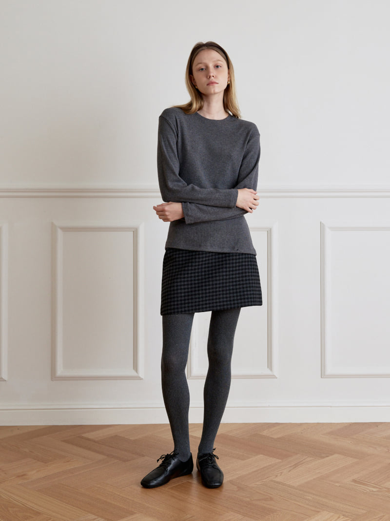 Understanding - Korean Women Fashion - #restrostyle - Brushed Strap Tee - 3