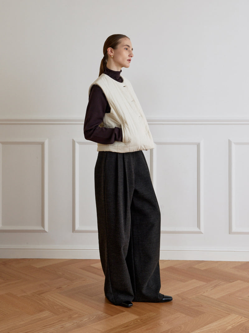 Understanding - Korean Women Fashion - #romanticstyle - Button Jimmy Pants - 8