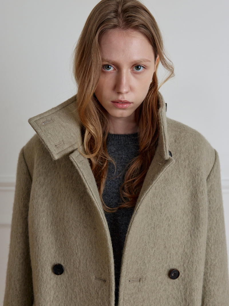 Understanding - Korean Women Fashion - #romanticstyle - Alpaca Double Coat - 7