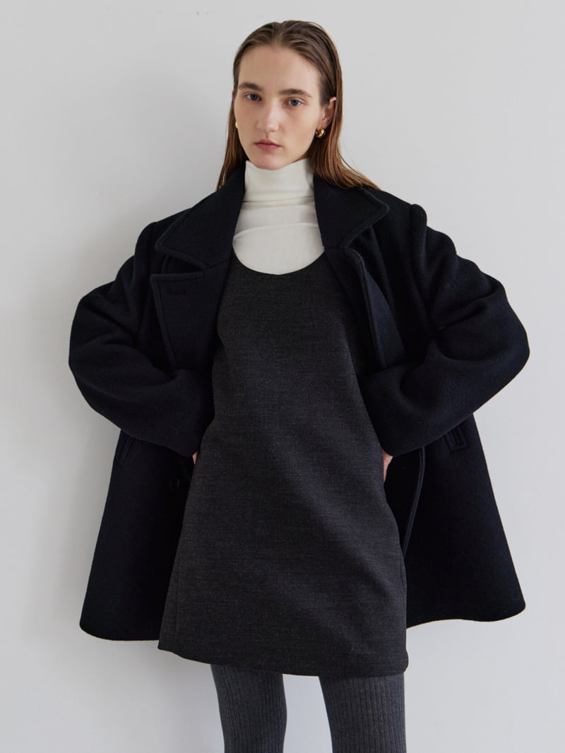 Understanding - Korean Women Fashion - #romanticstyle - G-Bling Pea Coat - 6