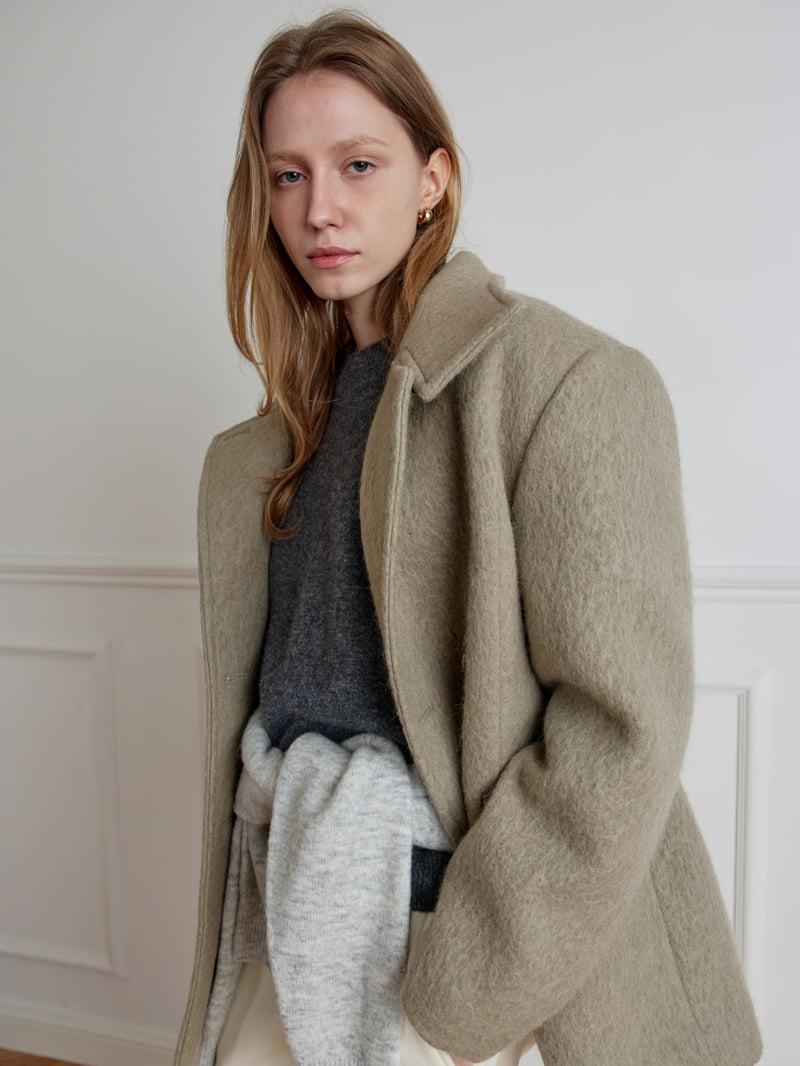 Understanding - Korean Women Fashion - #shopsmall - Alpaca Double Coat - 8