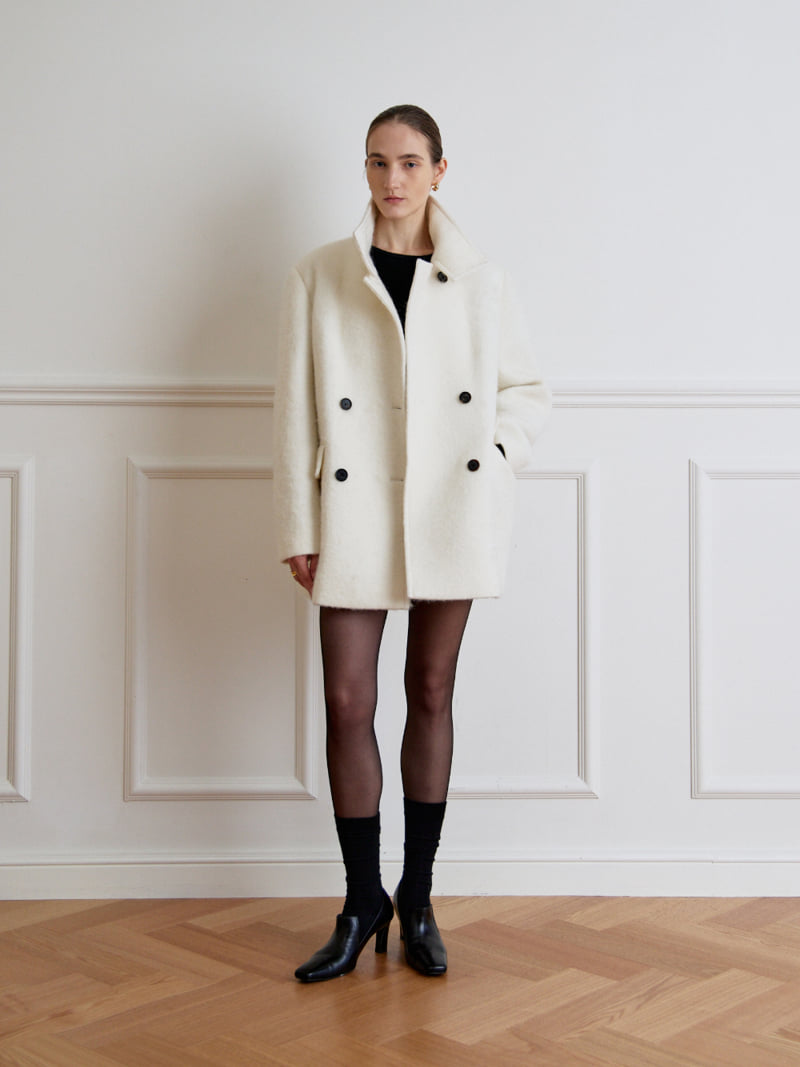 Understanding - Korean Women Fashion - #thatsdarling - Alpaca Double Coat - 9