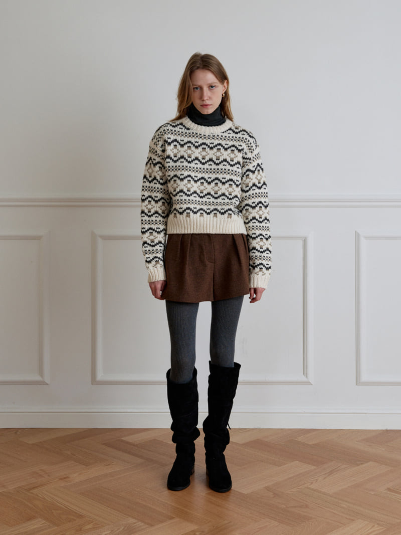 Understanding - Korean Women Fashion - #thelittlethings - Henley Half Pants - 2