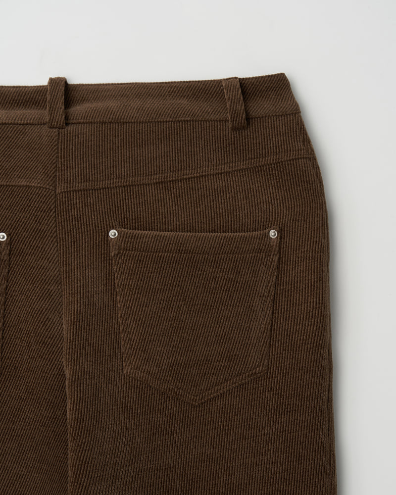Understanding - Korean Women Fashion - #vintageinspired - Twill Velvet Pants - 12