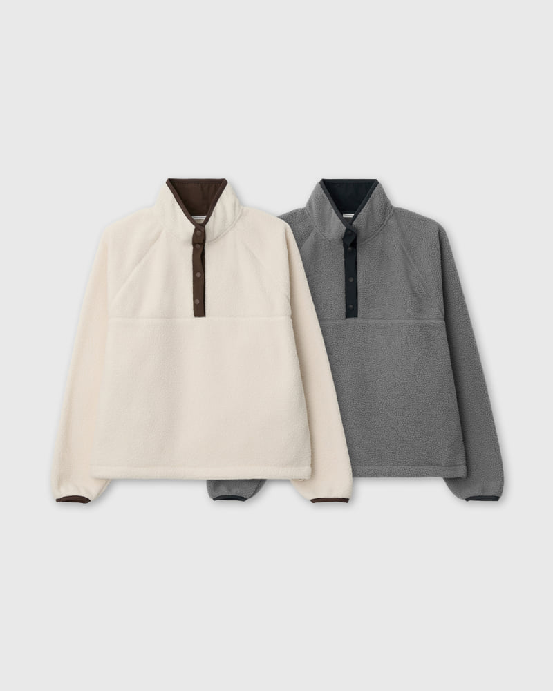 Understanding - Korean Women Fashion - #vintageinspired - Fleece Anorak