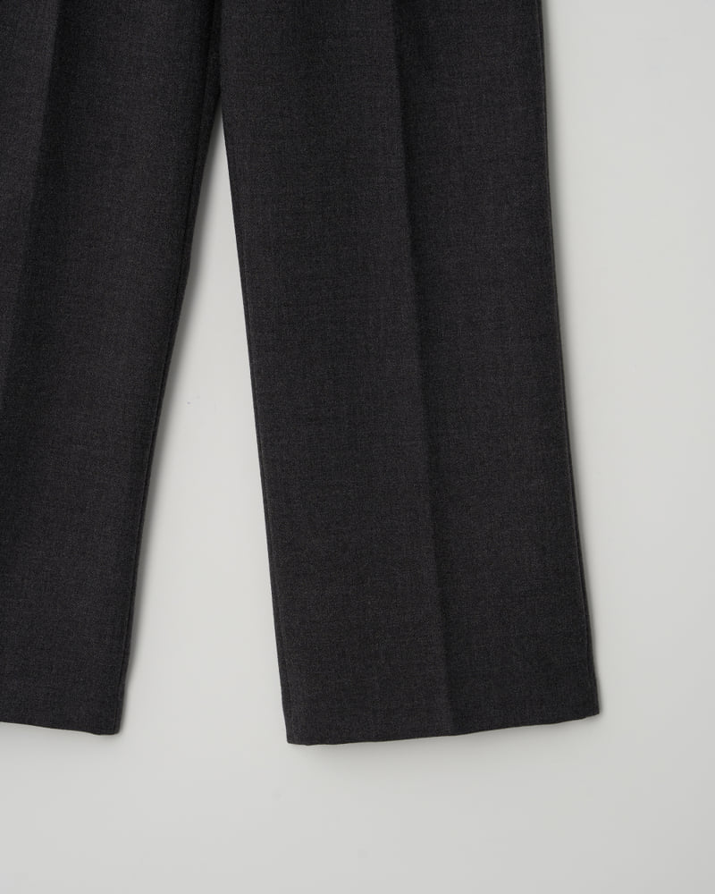 Understanding - Korean Women Fashion - #vintagekidsstyle - Snow One Tuck Pants - 12