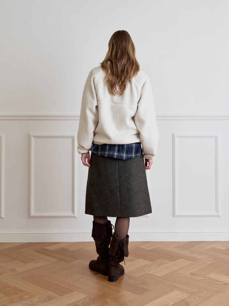Understanding - Korean Women Fashion - #vintagekidsstyle - Wool Pleated Skirt - 8