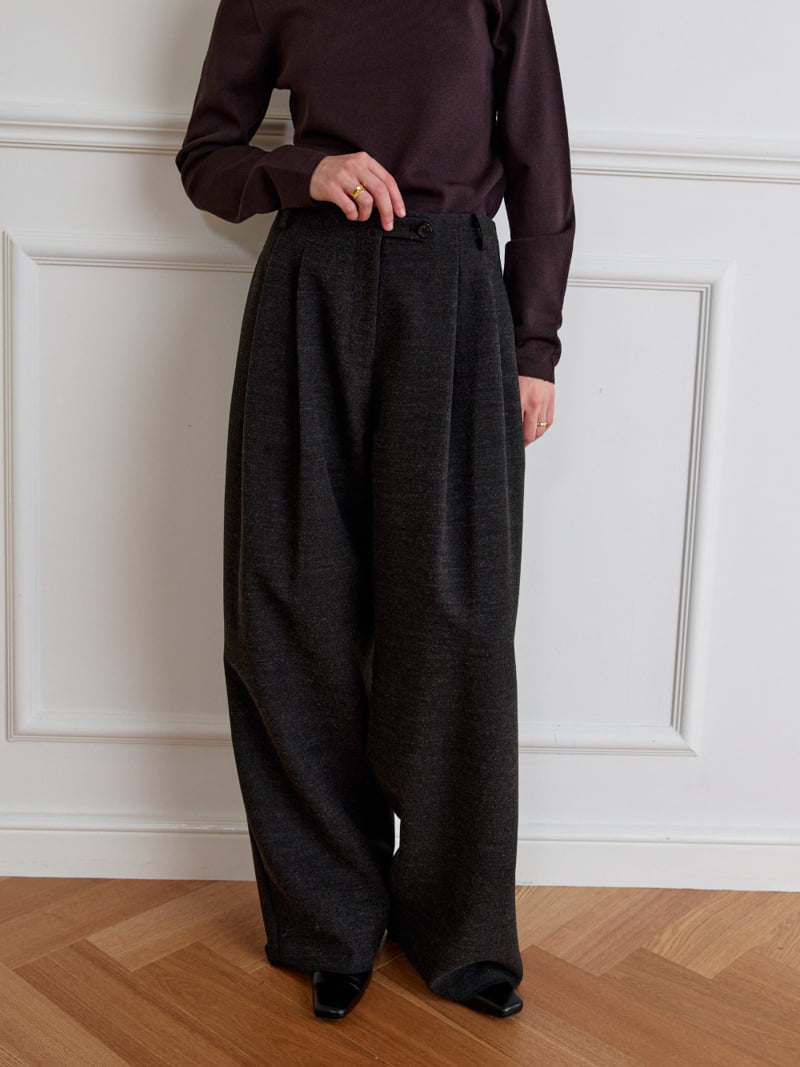 Understanding - Korean Women Fashion - #vintagekidsstyle - Button Jimmy Pants - 5