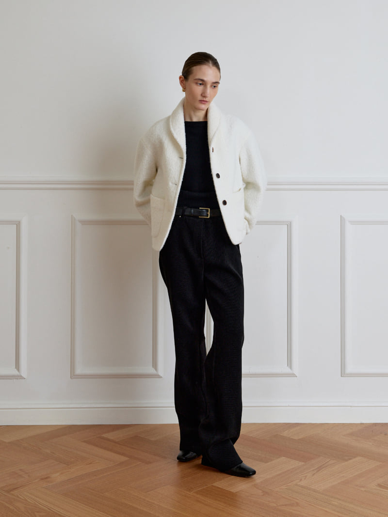 Understanding - Korean Women Fashion - #momslook - Shawl Collar Jacket - 4