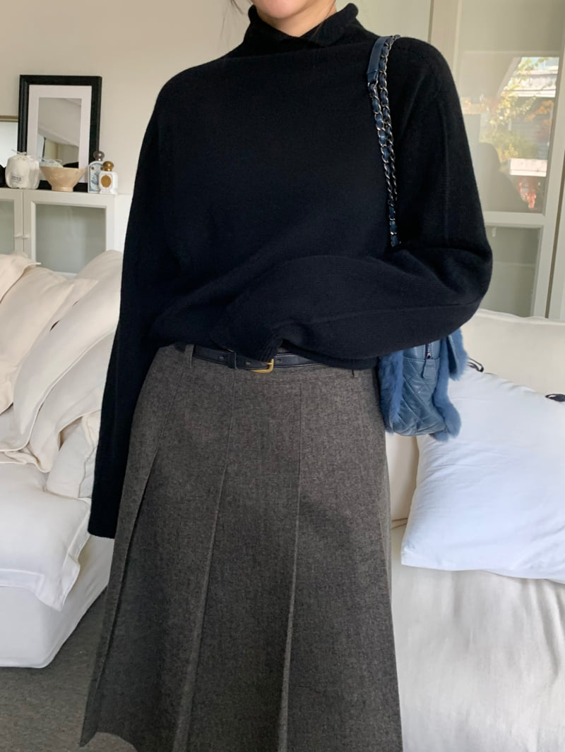 Understanding - Korean Women Fashion - #womensfashion - Holga Two Way Turtleneck Knit - 3