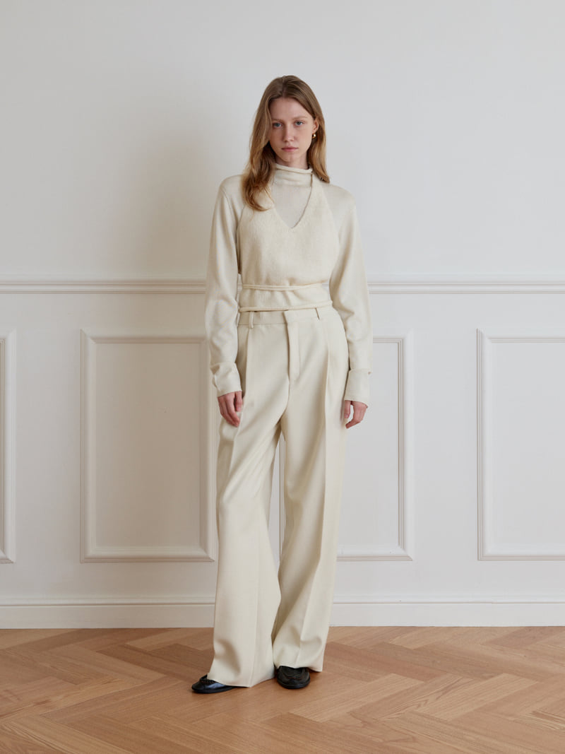 Understanding - Korean Women Fashion - #womensfashion - Snow One Tuck Pants - 6