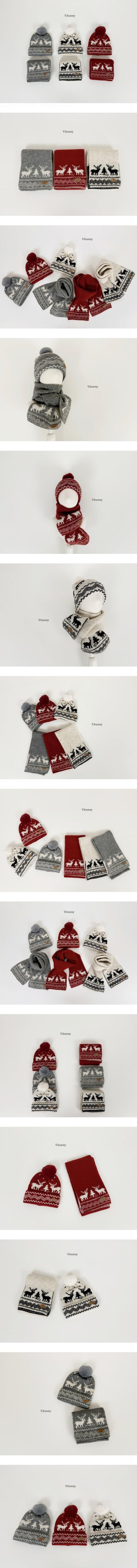 V Bunny - Korean Children Fashion - #kidzfashiontrend - Deer Muffler