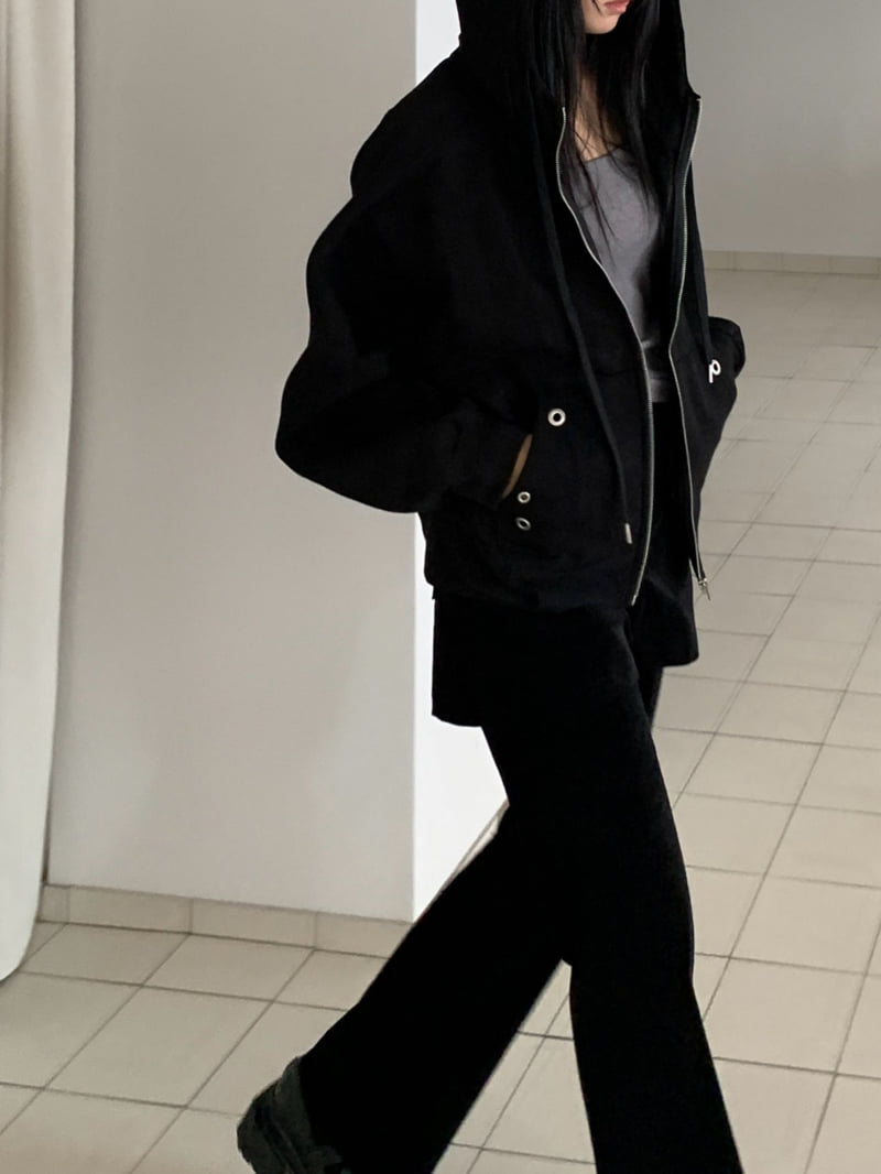 Vive L - Korean Women Fashion - #momslook - High Neck Fleece Jacket - 8