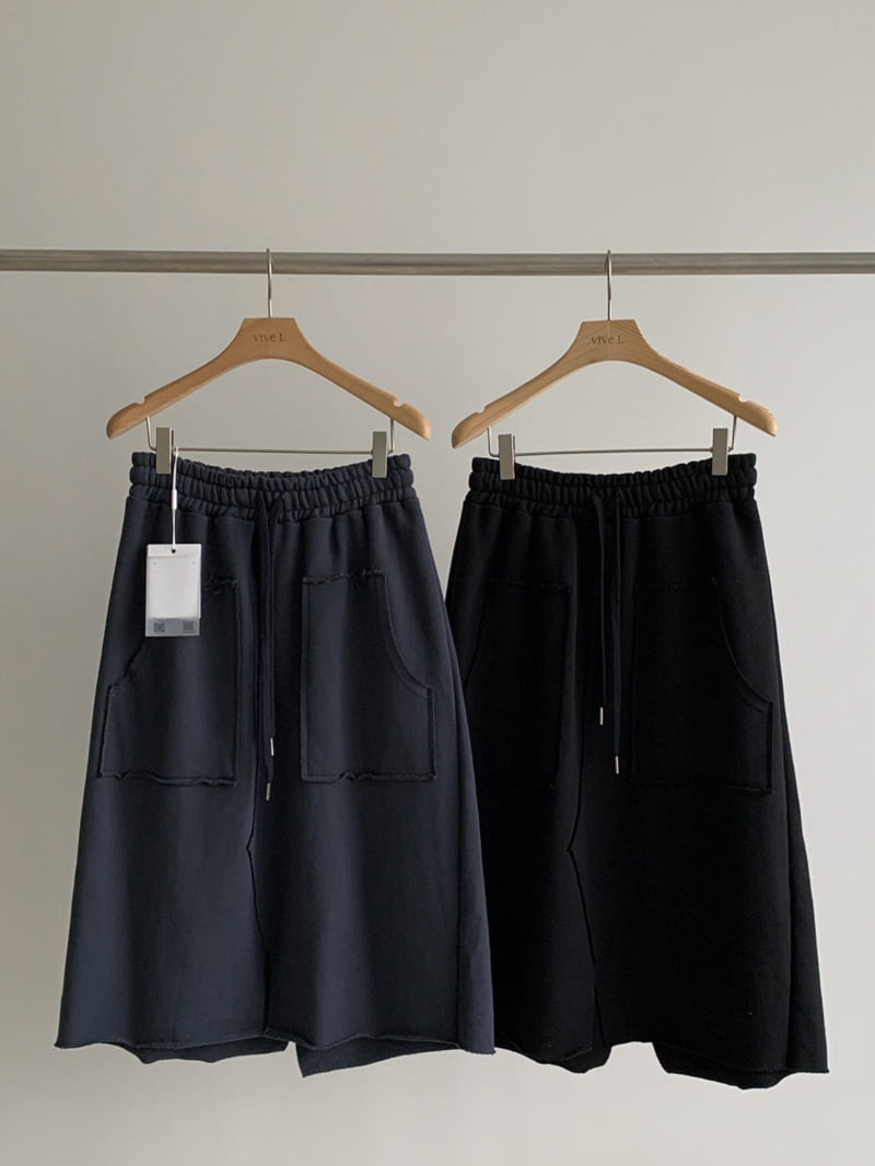Vive L - Korean Women Fashion - #momslook - Fleece Sweat Skirt