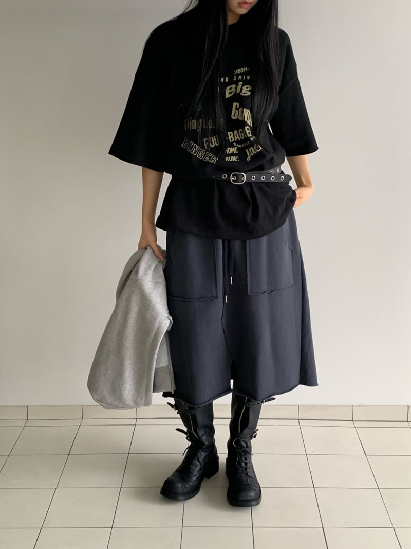 Vive L - Korean Women Fashion - #momslook - Fleece Sweat Skirt - 5